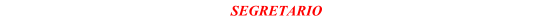 SEGRETARIO